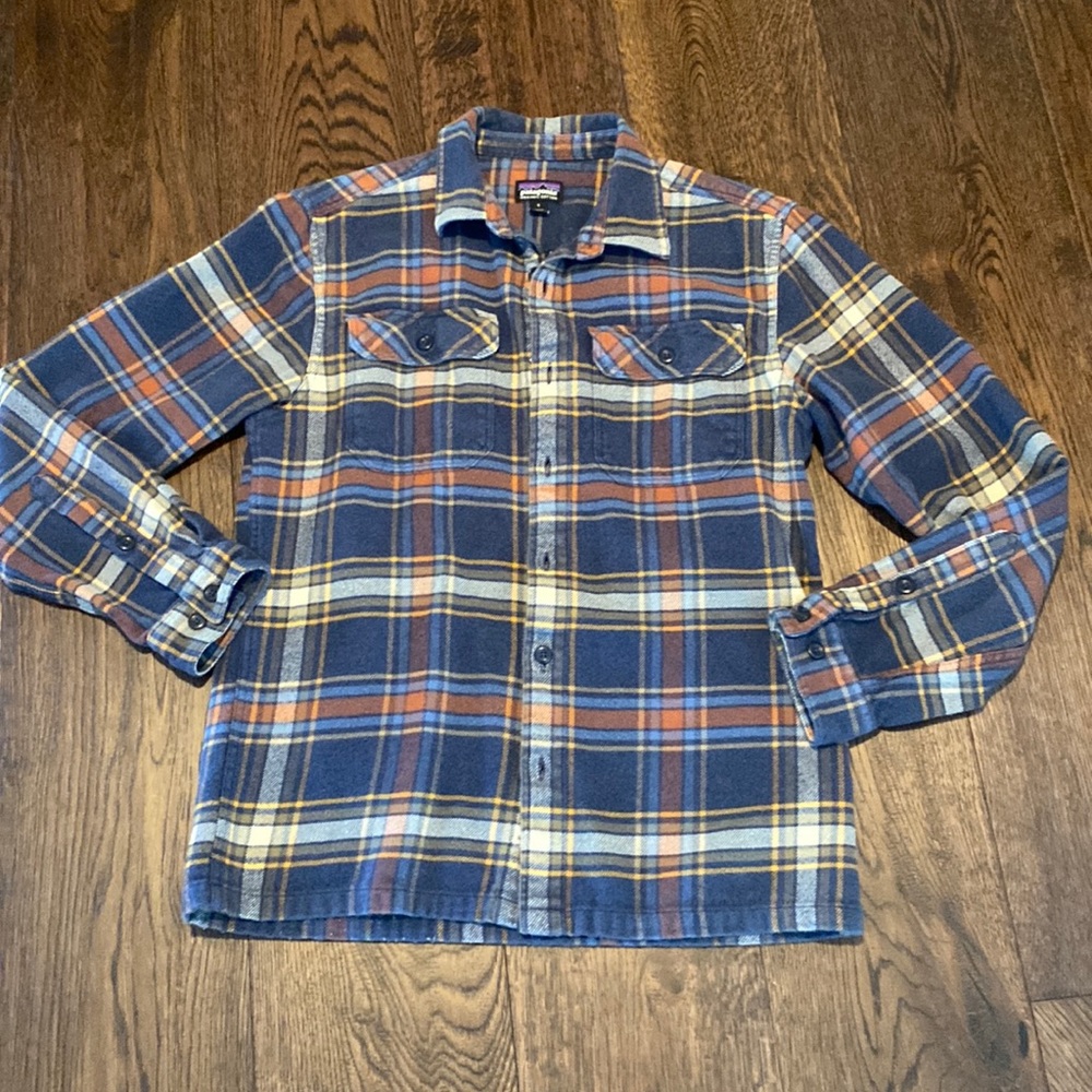 Patagonia Men's Organic Cotton Midweight Fjord Flannel - Sz Small
